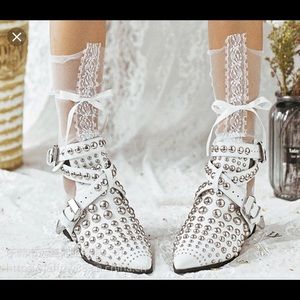 Jeffery Campbell/Free People studded bootie colab